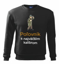 Mikina poľovník, čierna