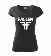 Dámske tričko Fallen, čierne