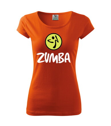 Dámske tričko Zumba, Orange