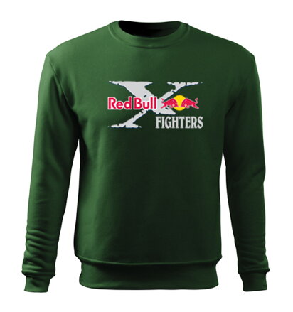 Mikina X-FIGHTERS, tmavozelena