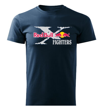 Tričko X-FIGHTERS, tmavomodre