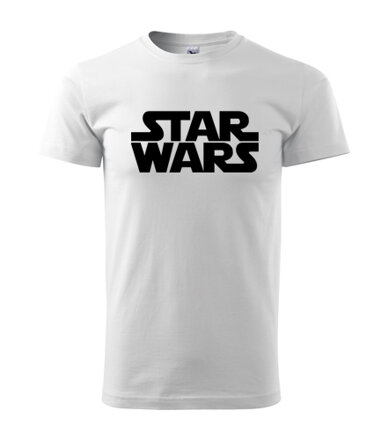 Tričko STAR WARS, biele