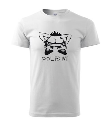 Tričko POLIB MI, biele