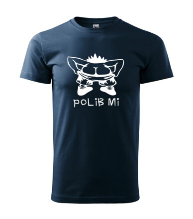 Tričko POLIB MI, tmavomodré