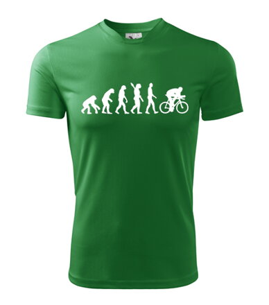 Tričko EVOLUTION BIKE, zelene