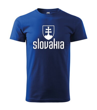 Tričko SLOVAKIA, modre