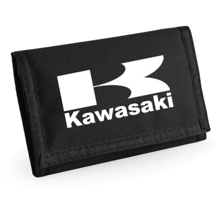 Peňaženka KAWASAKI, čierna