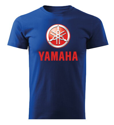 Tričko YAMAHA č., modré