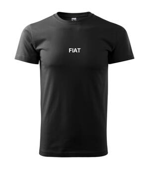 Tričko FIAT elegant, čierne