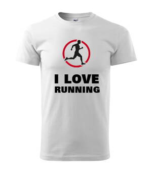 Tričko Running, biele