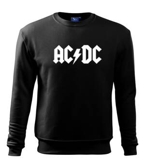 Mikina AC/DC, čierna