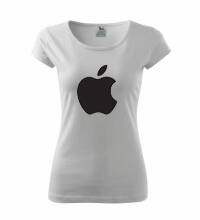 Dámske tričko apple, biele
