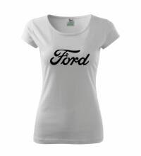 Dámske tričko Ford, biele