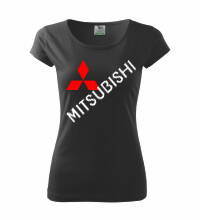 Dámske tričko Mitsubishi, čierne 2