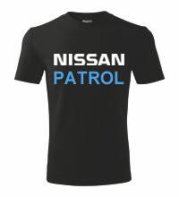 Tričko Nissan, čierne 2