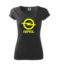 Dámske tričko Opel, čierne 2