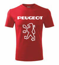 Tričko Peugeot, červené