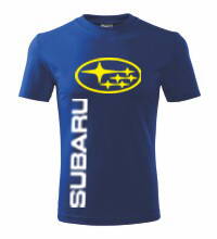 Tričko Subaru, modré 2