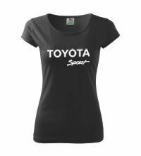 Dámske tričko Toyota, čierne 2