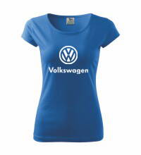 Dámske tričko Volkswagen, modré