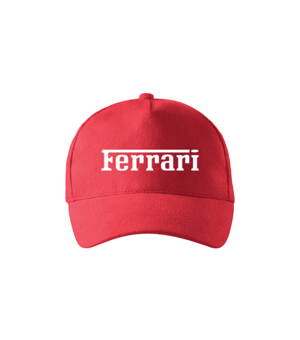 Šiltovka Ferrari, červená