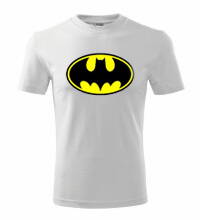 Tričko Batman, biele