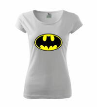 Dámske tričko Batman, biele