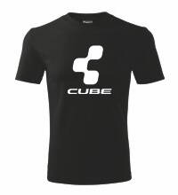 Tričko Cube, čierne