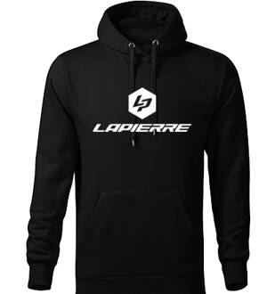 Mikina s kapucňou LAPIERRE, čierna