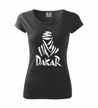 Dámske tričko Dakar, čierne