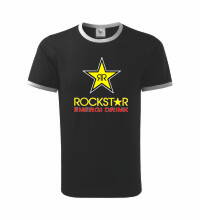 Tričko RockStar, čierne duo