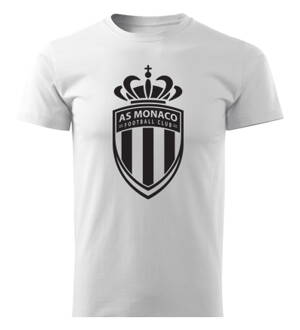 Tričko AS MONACO FC, biele