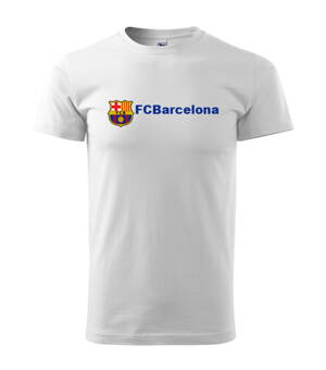 Tričko Barcelona, biele