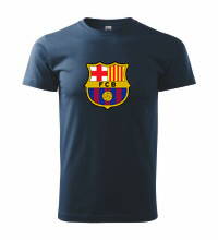 Tričko Barcelona, tmavomodré
