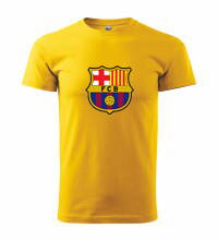 Tričko Barcelona, žlté