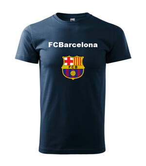 Tričko Barcelona, tmavomodré3