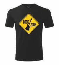 Tričko Rock Zone, čierne