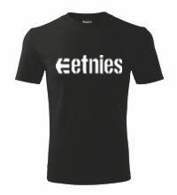 Tričko Etnies, čierne