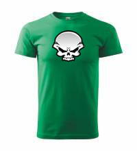 Tričko Skull 6, zelené