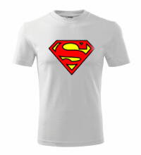 Tričko Superman, biele