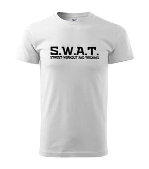 Tričko SWAT, biele