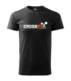 Tričko CrossFit, čierne
