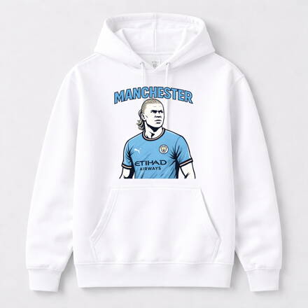Mikina s kapucňou MANCHESTER - Haaland