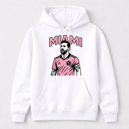 Mikina s kapucňou MIAMI - Messi