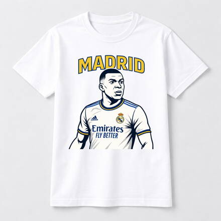Tričko MADRID - Kylian Mbappé