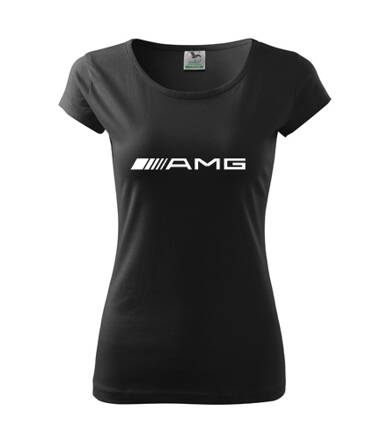 Dámske tričko AMG, čierne