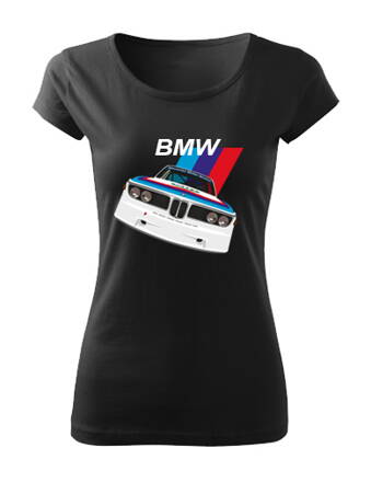 Dámske tričko BMW 2, čierne