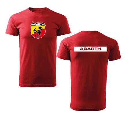 Tričko ABARTH 2, červené