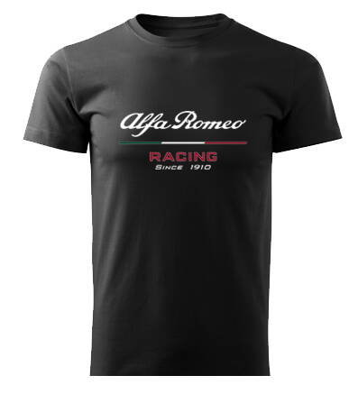 Tričko Alfa Romeo F1 Team, čierne