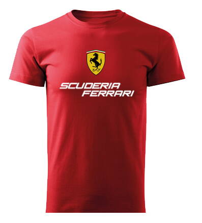 Tričko SCUDERIA FERRARI, červené